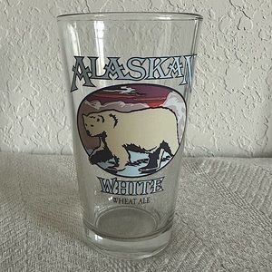 Alaska brewing company pint glass